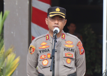 Jelang Natal, Puluhan Personel Gabungan Polres Banggai Siap Amankan Gereja di Luwuk