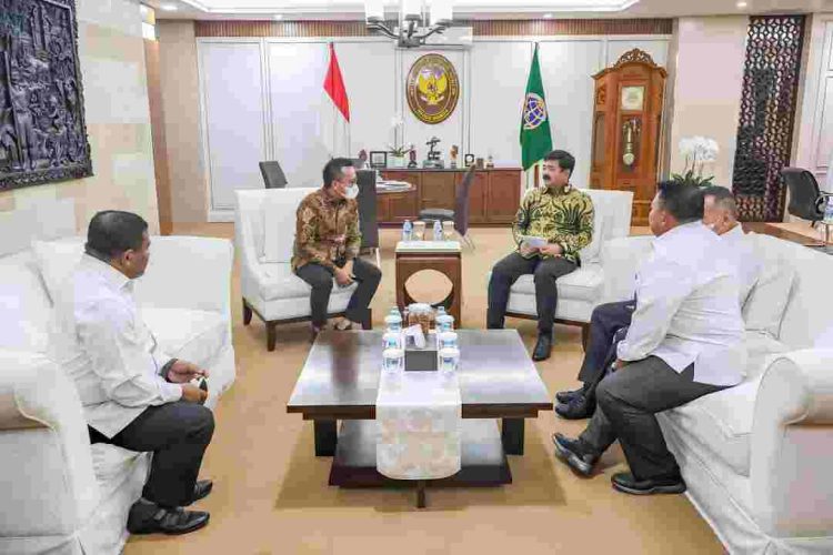 Menteri ATR/BPN Sambut Baik Kehadiran Bupati Morowali Utara, Delis: Curhat Persoalan Agraria