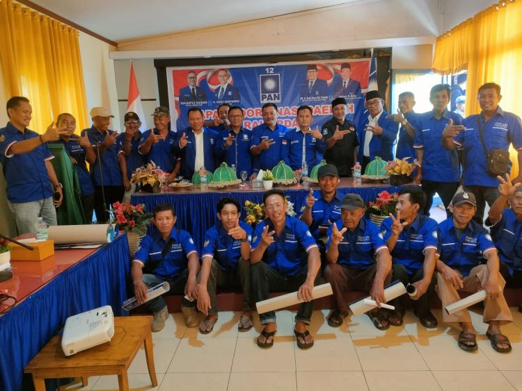 Rakorda Patai Amanat Nasional Morut Di Buka Ketua DPW PAN Propinsi Sulteng