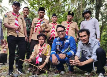 Jaga Kelestarian Alam, PT Donggi Senoro LNG dan Pramuka Kwarran Kintom Tanam 500 Bibit Pohon